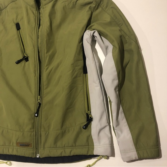 Outer Boundary Jacket Green and White Womens size Medium - Picture 3 of 8
